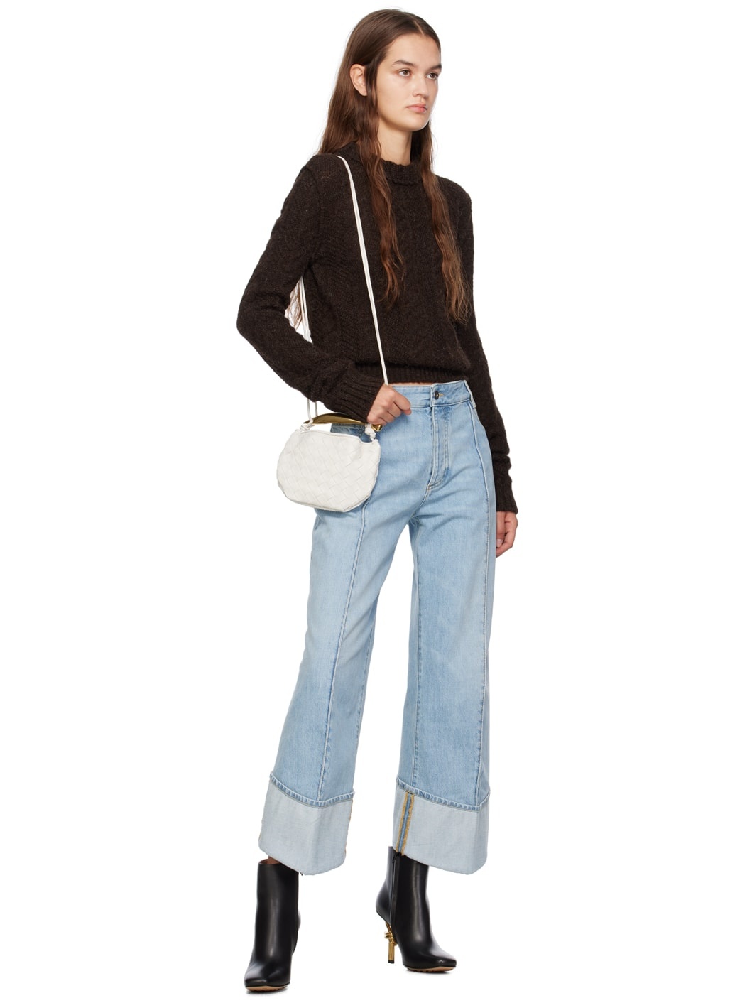 White Mini Sardine Bag - 4