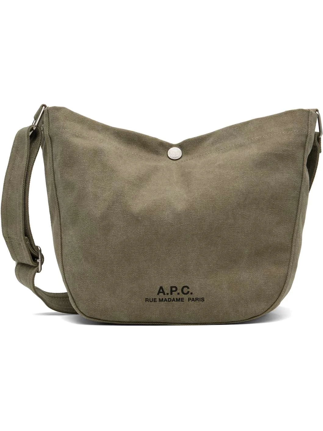 Khaki Besace Journal Small Bag - 1
