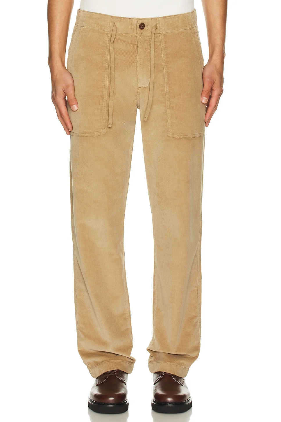 Stretch Terry Corduroy Utility Pant - 1