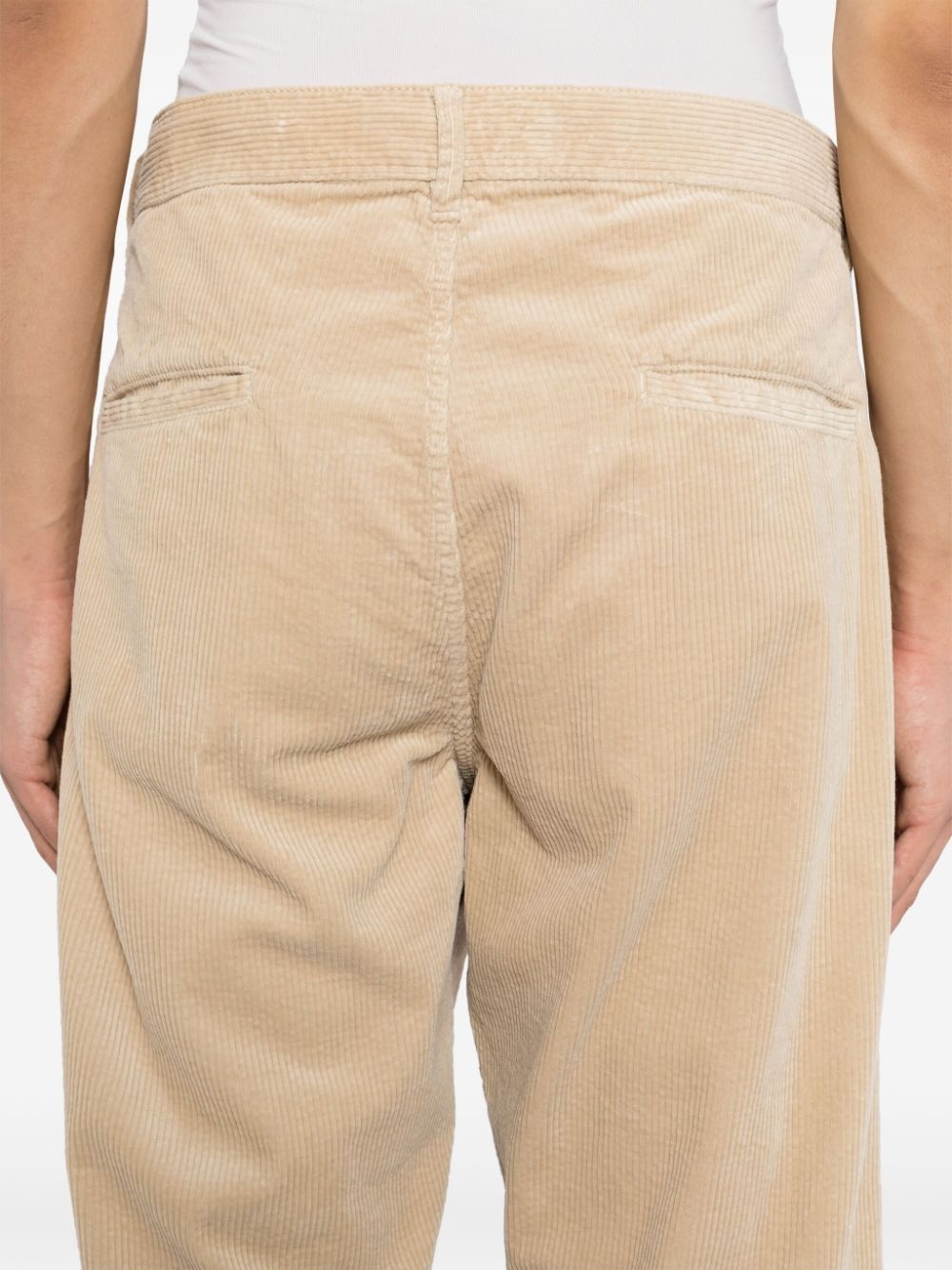 corduroy funzionable trousers - 5