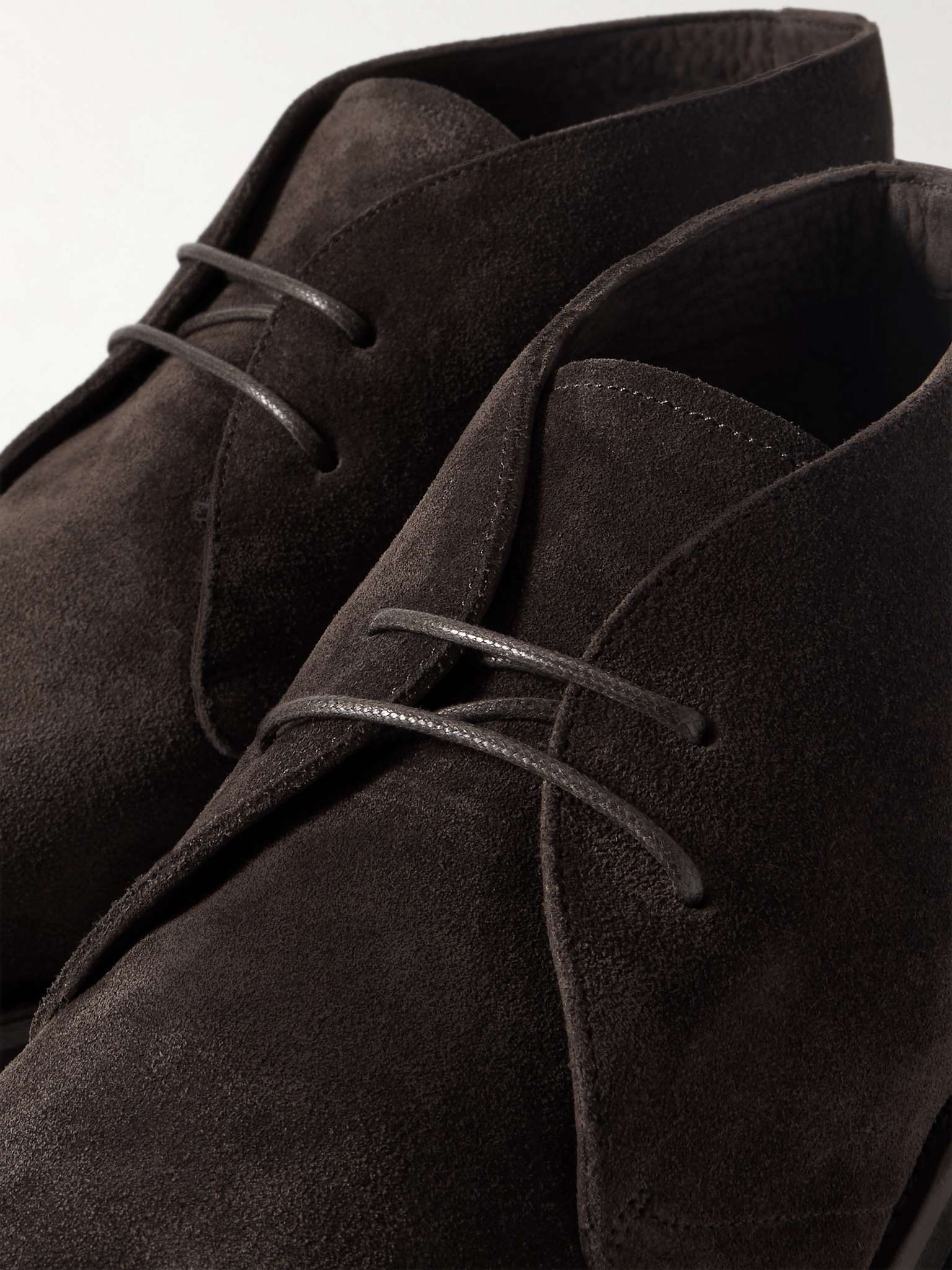 Suede Desert Boots - 6