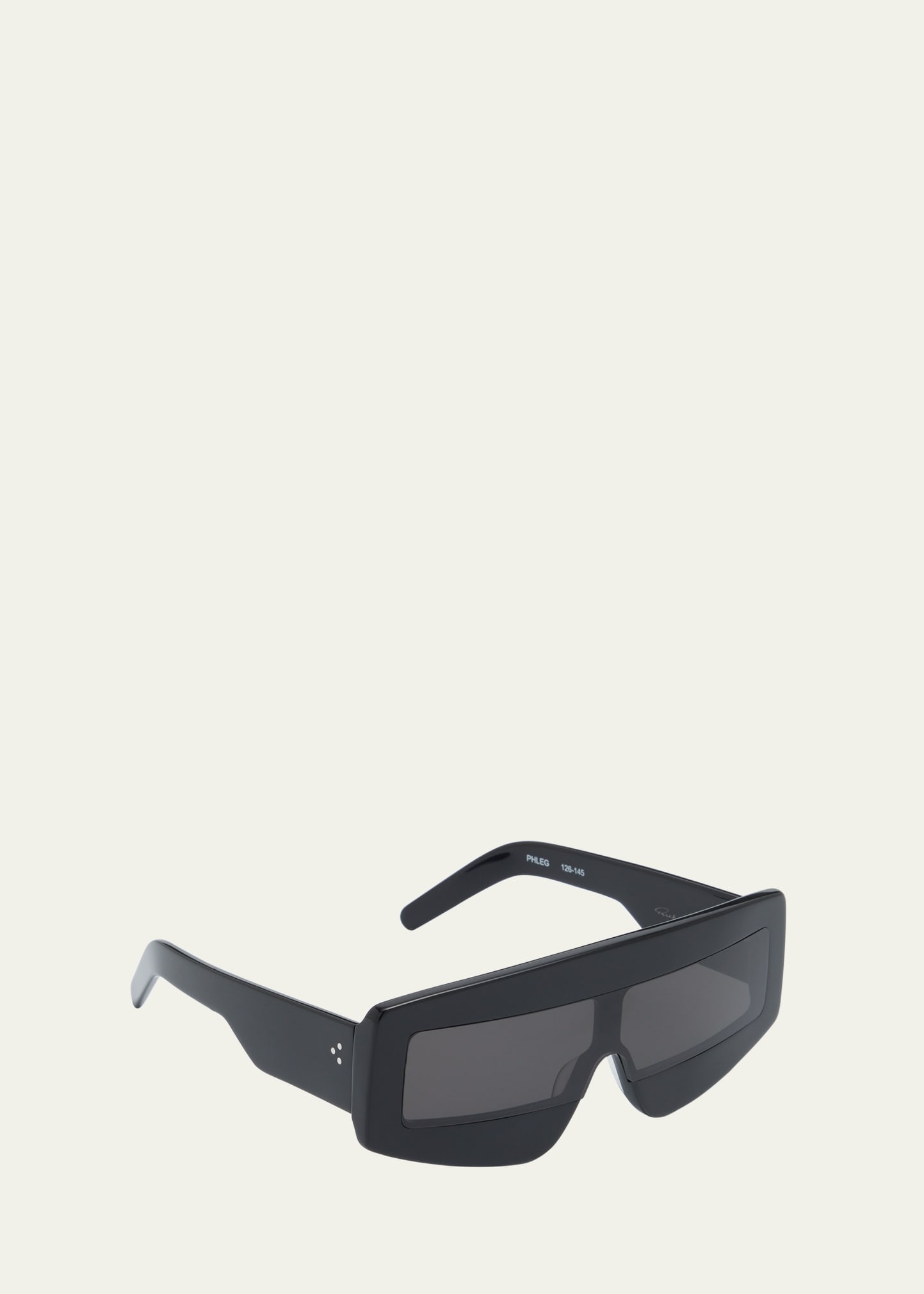 Men's Phleg Acetate Rectangle Sunglasses - 3