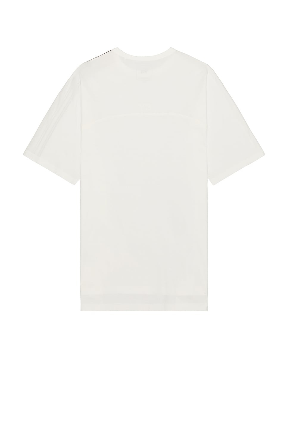 3 Stripe Tee in White - 2