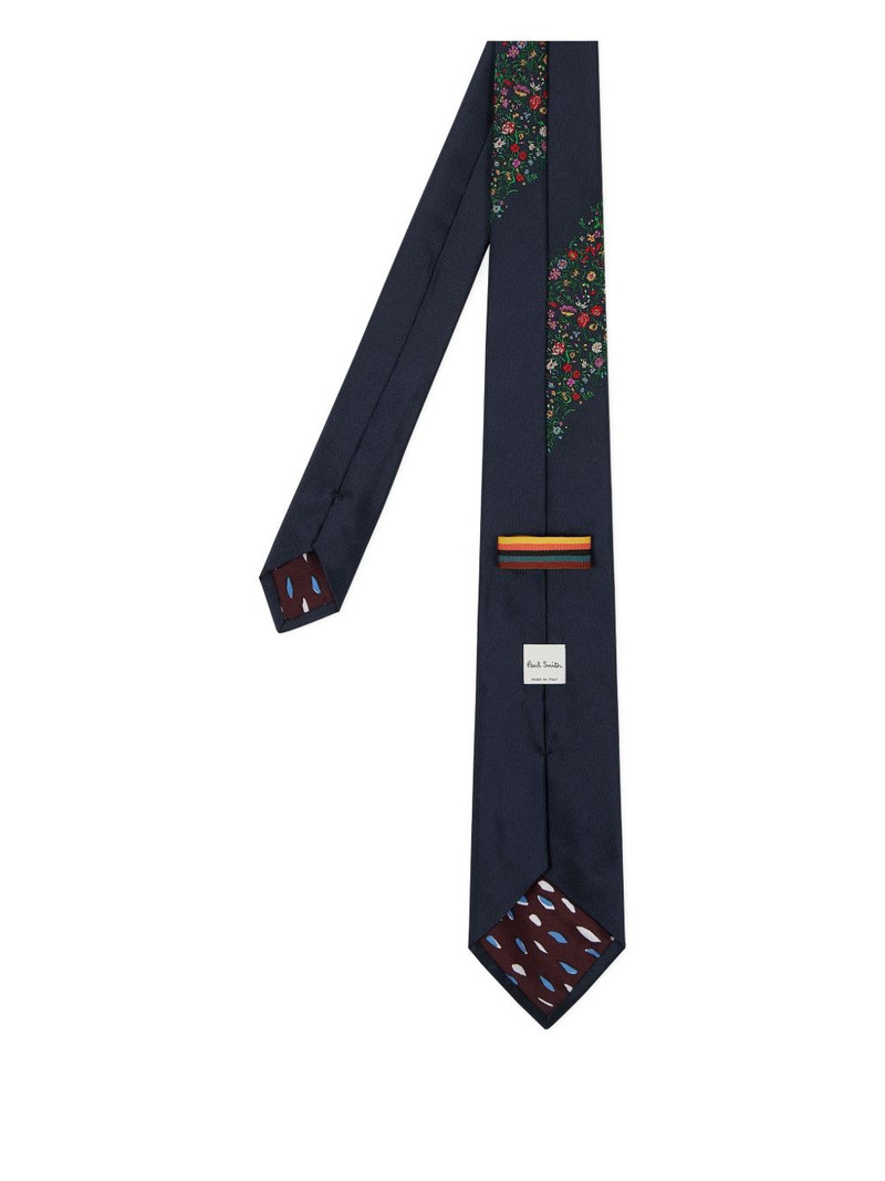 Paul Smith floral-print silk tie outlook