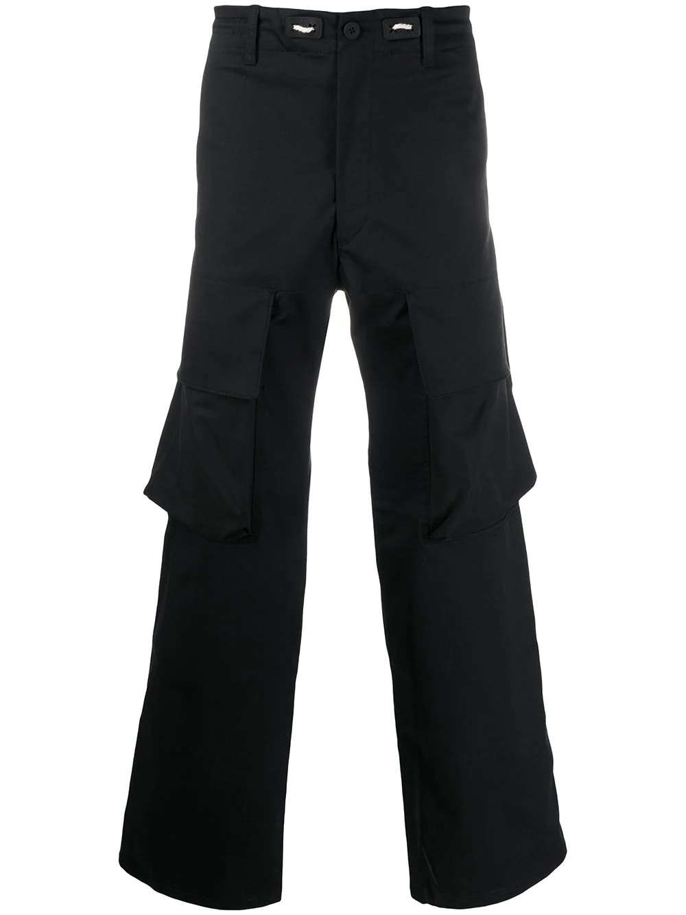 loose-fit cargo trousers - 1