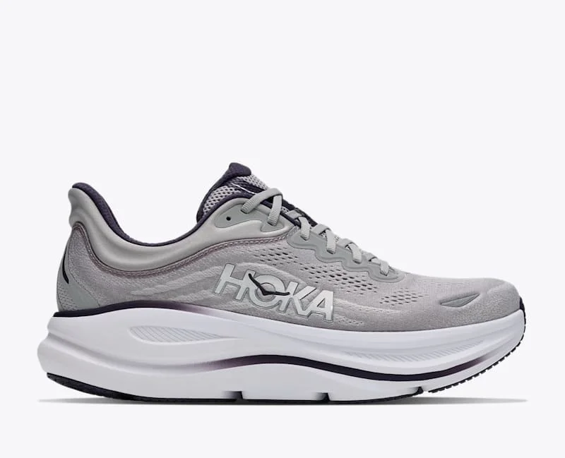 Men's Bondi 9 Shoes in Stellar Grey/Squid Ink - 1