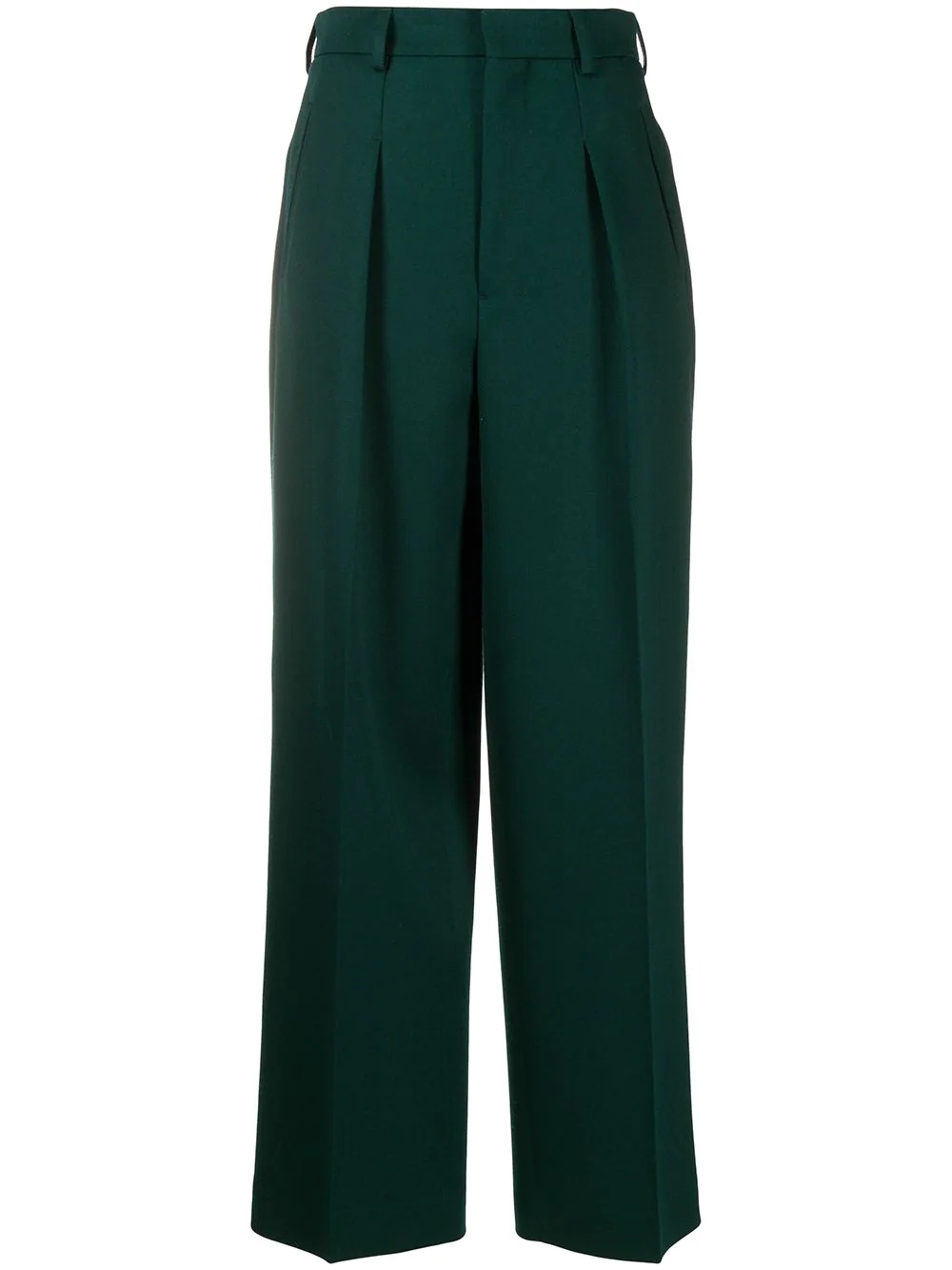 straight-leg tailored trousers - 1