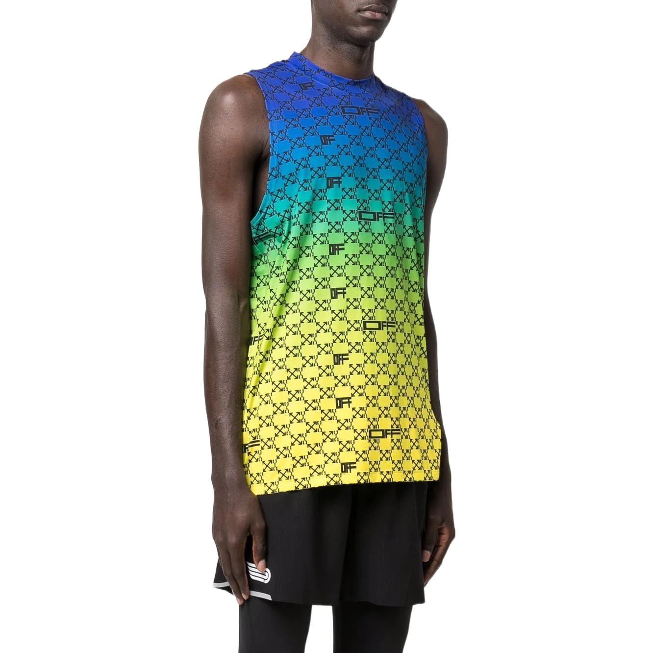 Off-White Athl Monogram Tank 'Multicolor' OMVA033S22FAB0018410 - 3