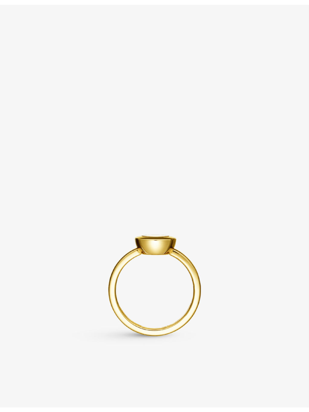 Happy Diamonds 18ct yellow-gold and 0.05ct diamond ring - 2