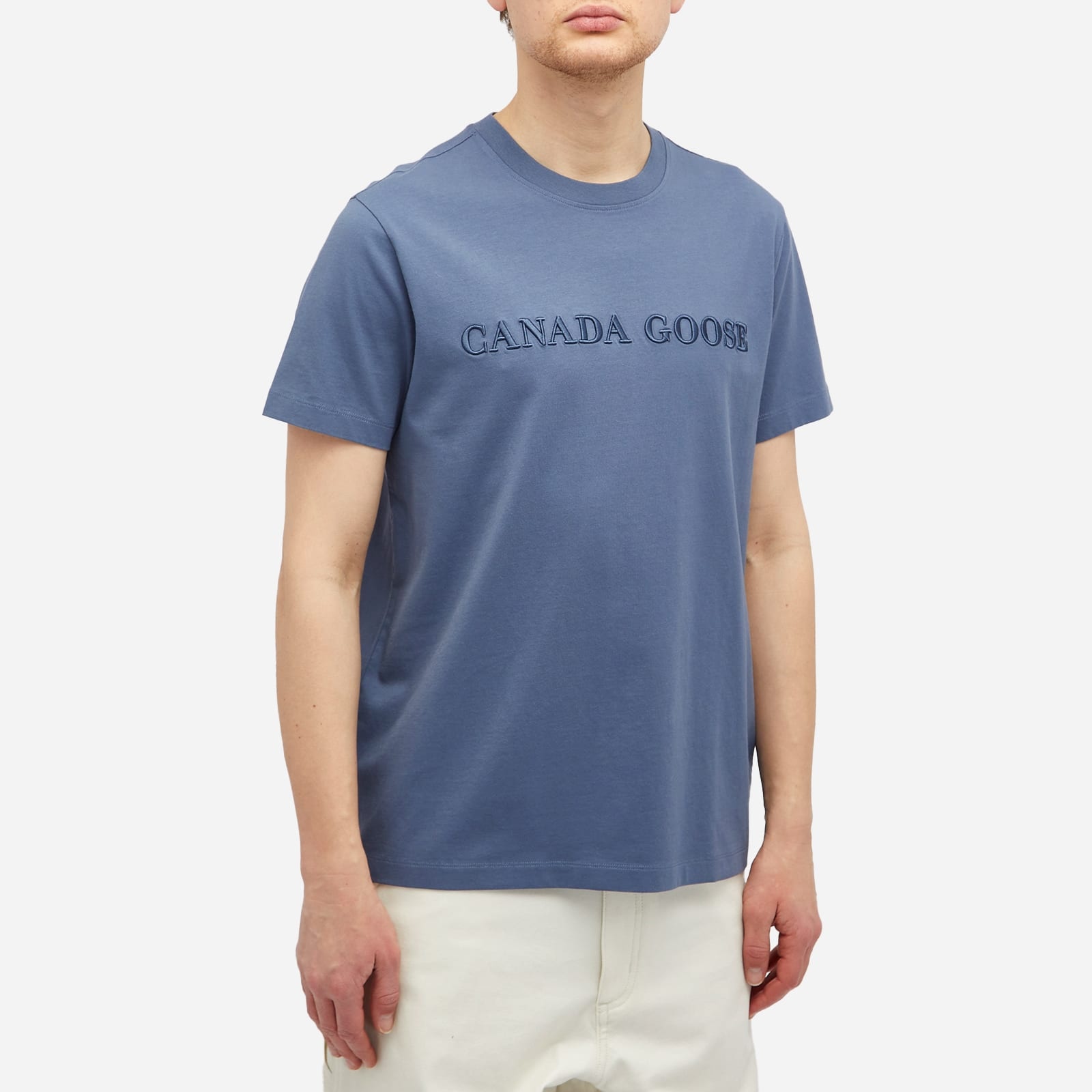 【 】EMERSEN T-SHIRT EMBR WORDMARK◆1420M2 Canada Goose Emersen Embroidered Wordmark T-Shirt | T-Shirts