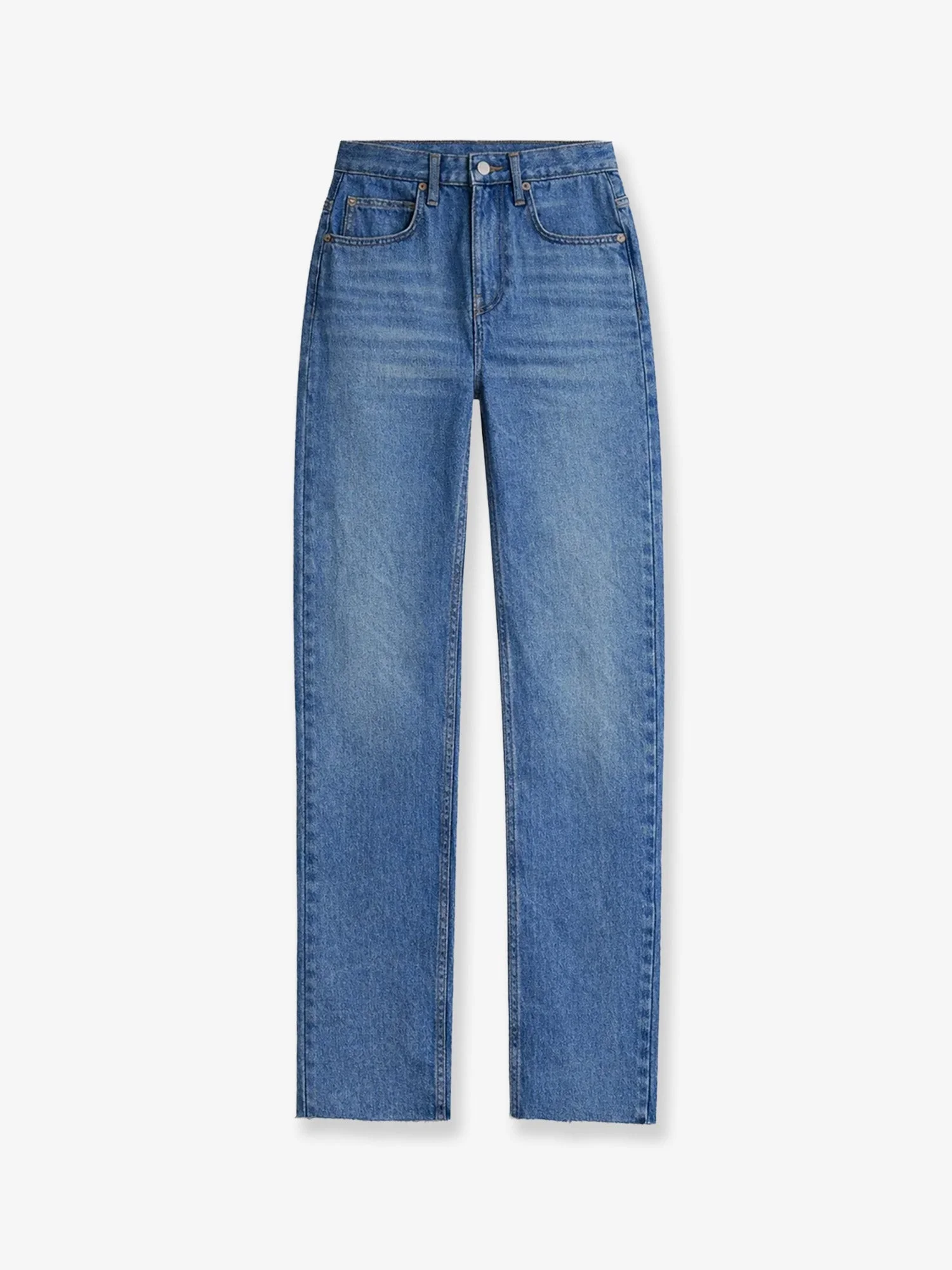 The Frankie Shop Blue Denim Jeans - 1