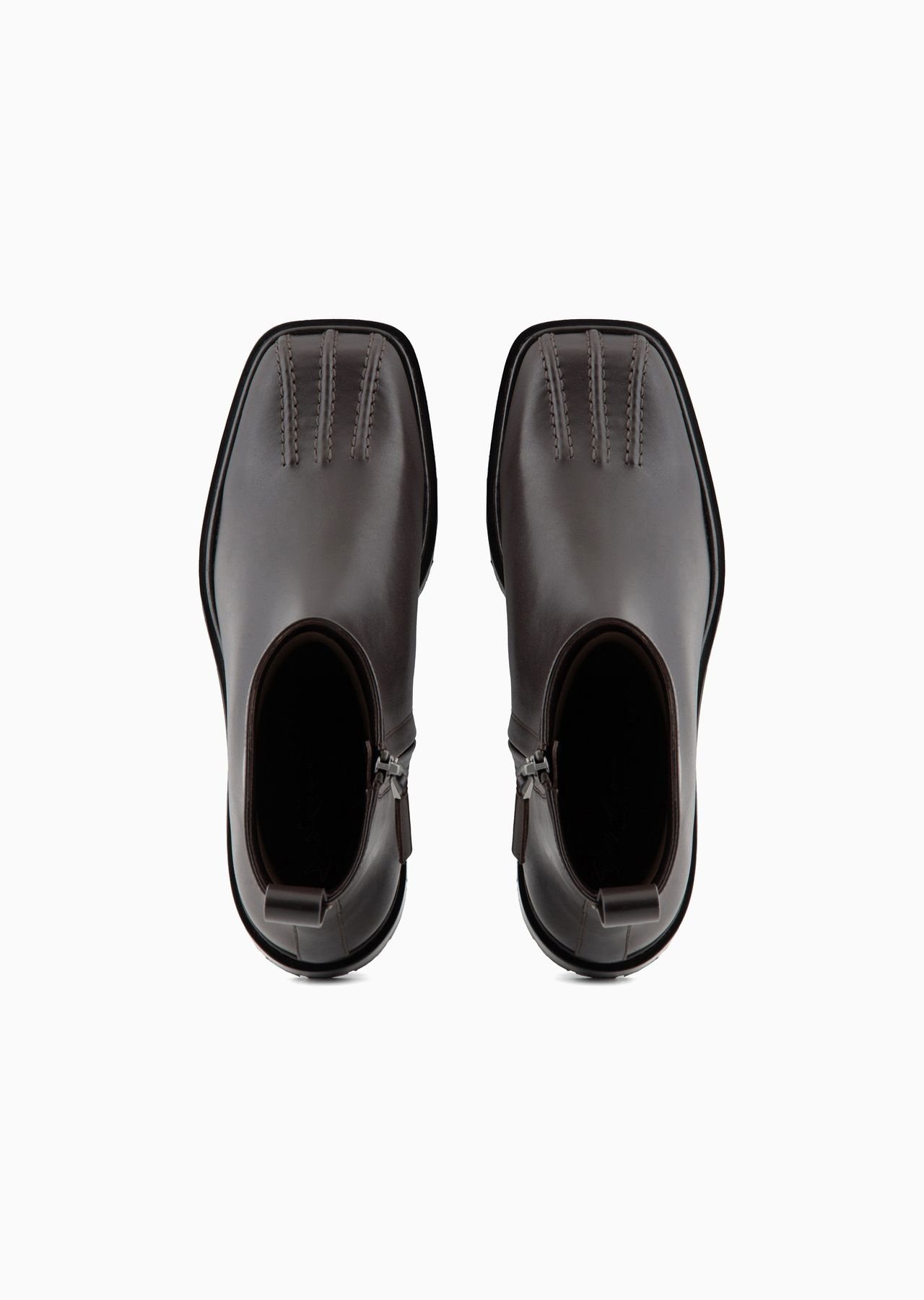 Leather ankle boots - 3
