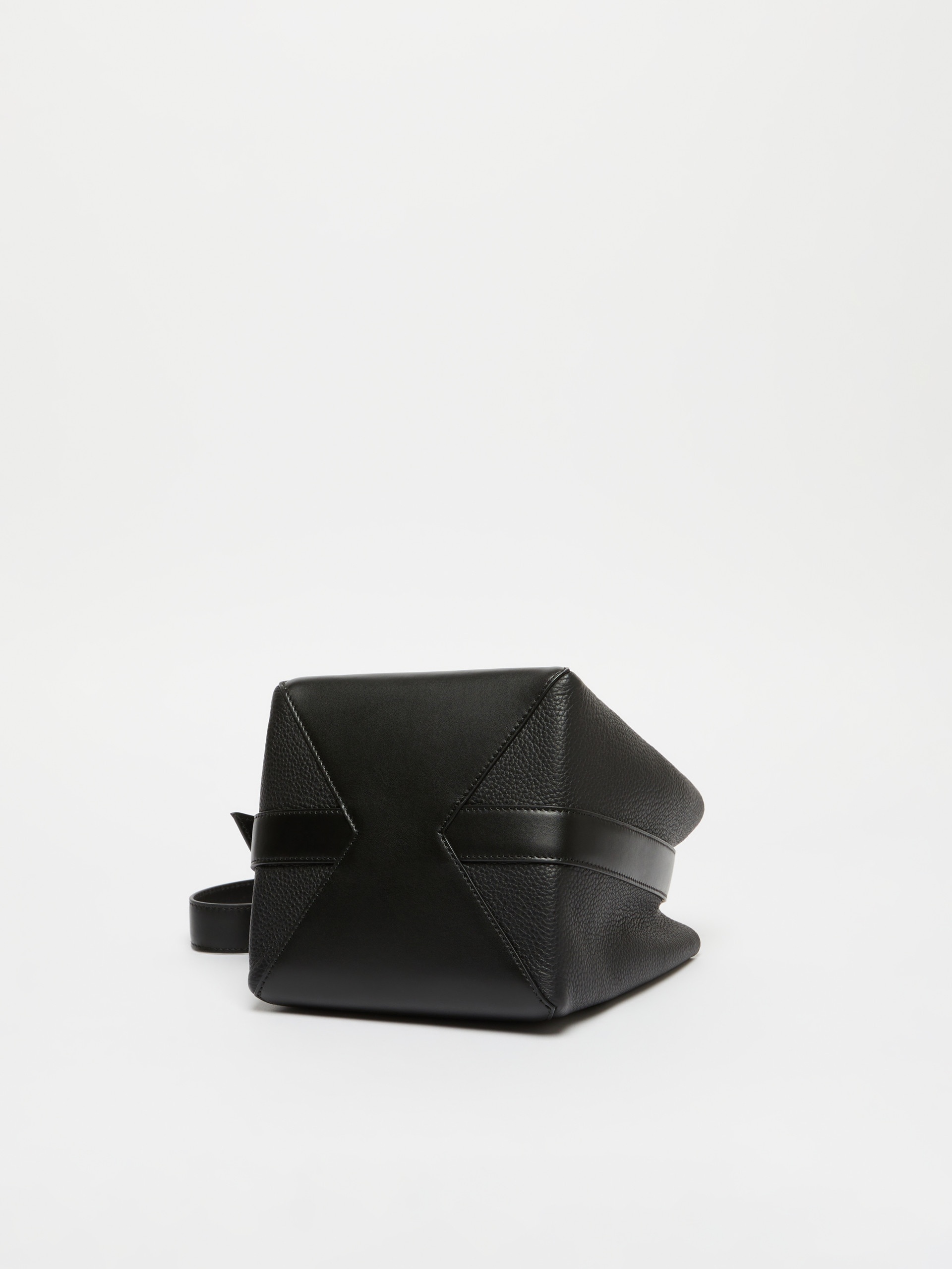 MMBUCKETS Small bucket bag in deer-print leather - 5