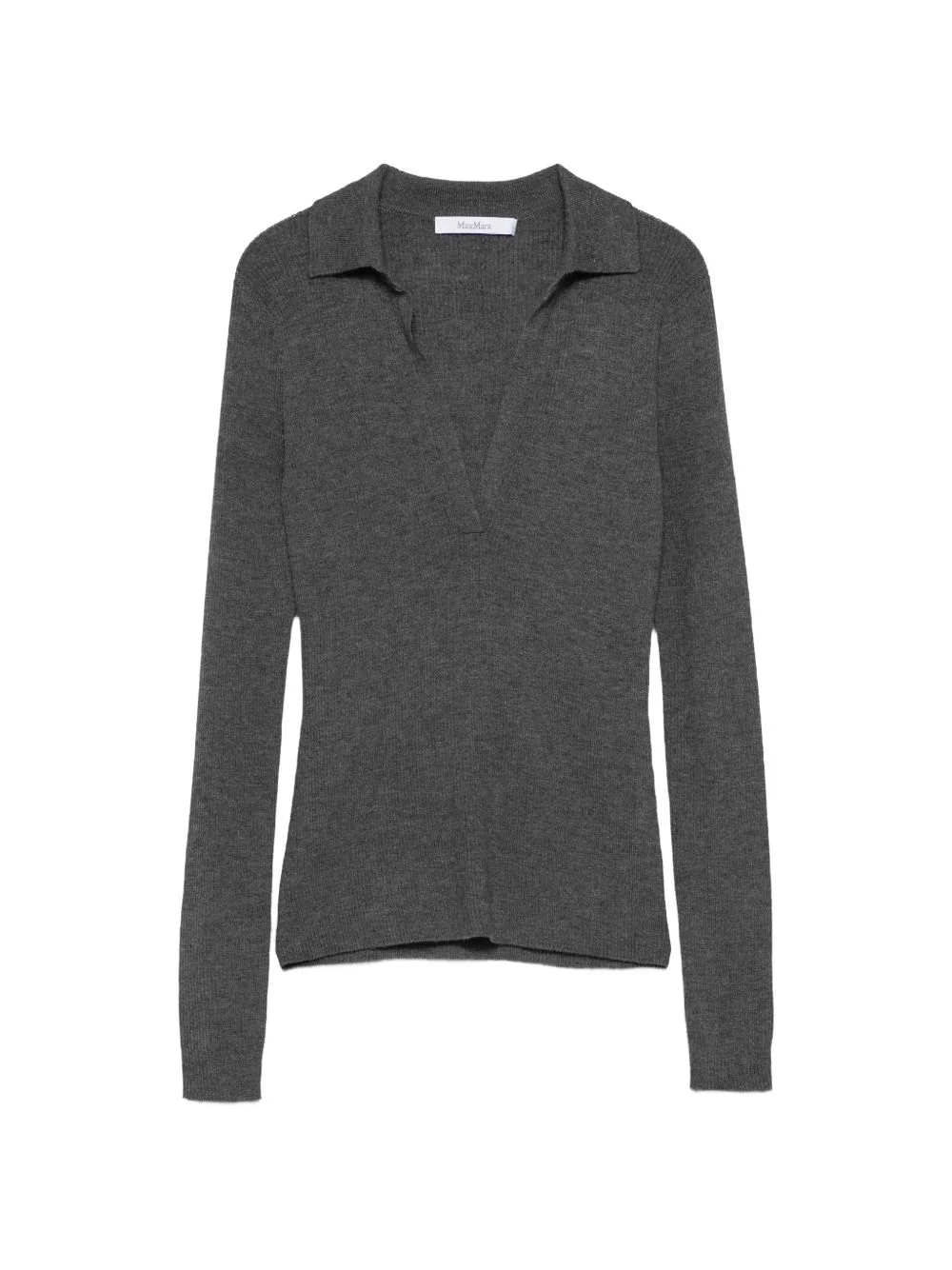 Angel ribbed-knit V-neck sweater - 1