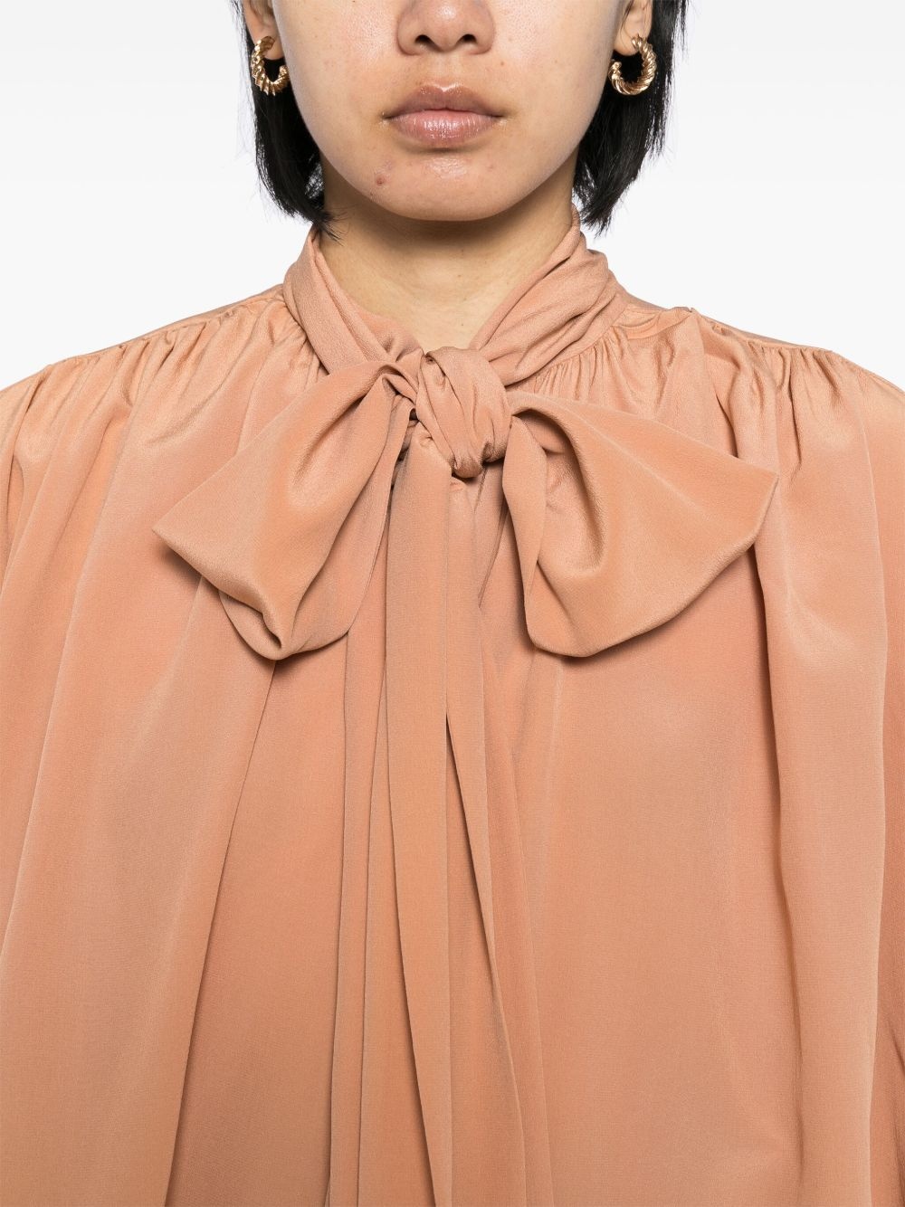 lavallière blouse - 5