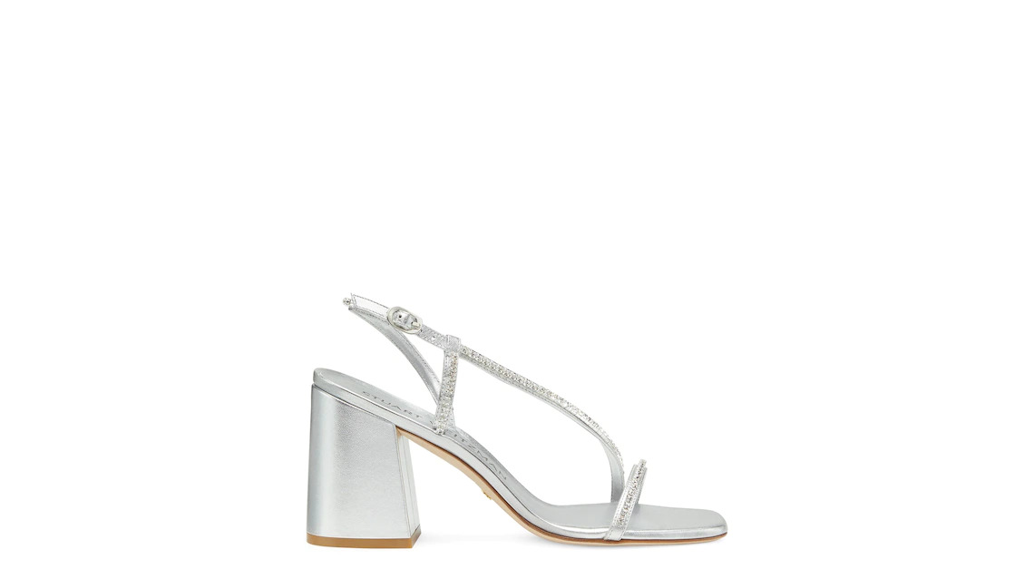 Soiree Crystal 85 Block Sandal - 1