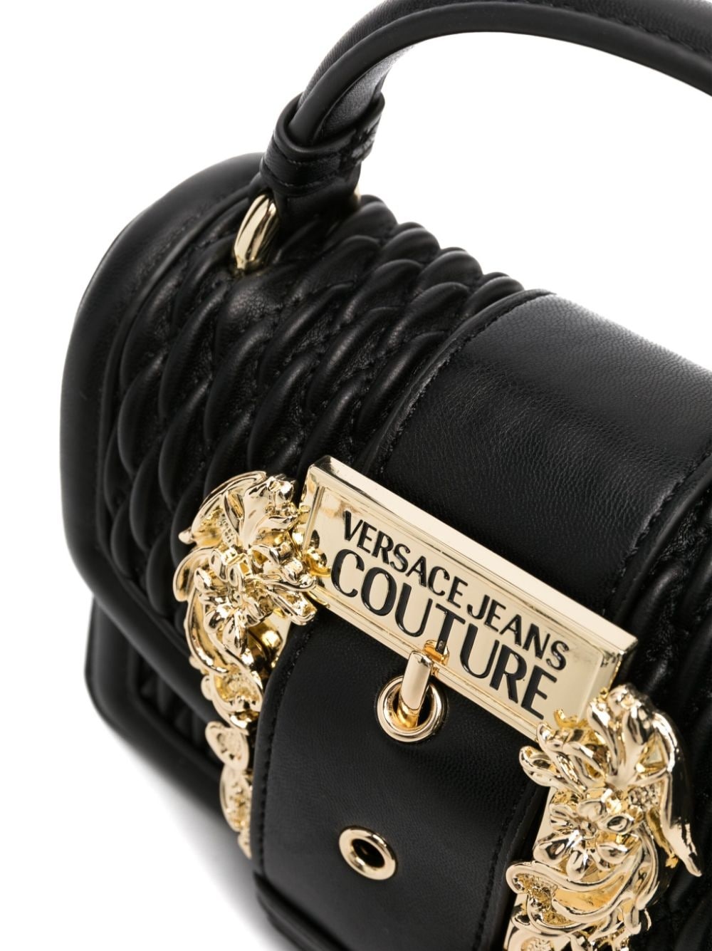 Baroque-buckle shoulder bag - 4
