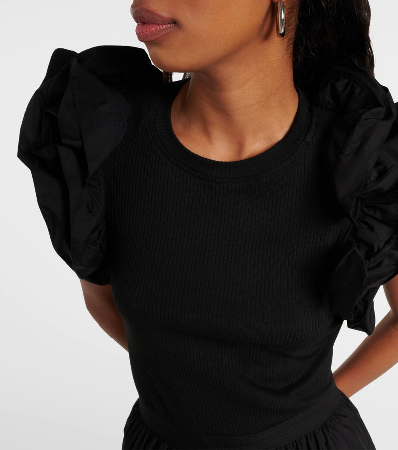Francine ruffled midi dress 4