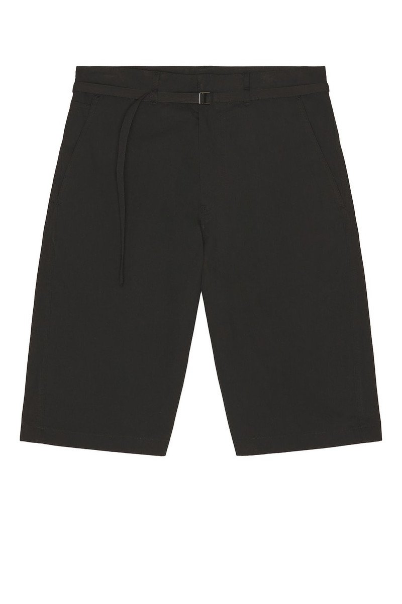 LE17SEPTEMBRE Belted Curved Shorts outlook