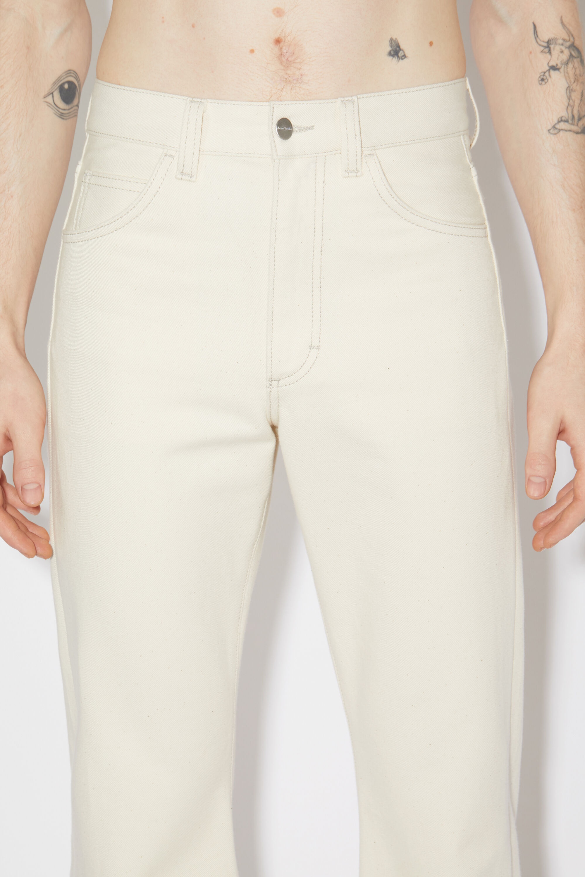 Regular fit jeans - 1950 - Beige/ecru - 5