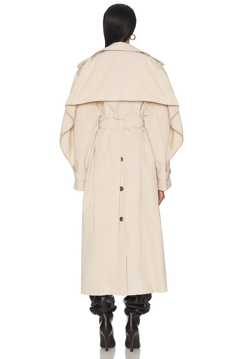 Taffeta Trench Coat - 4