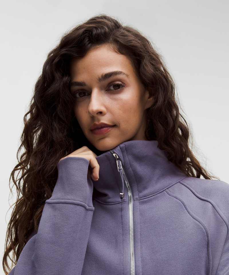 Scuba Oversized Funnel-Neck Half Zip *Long 4