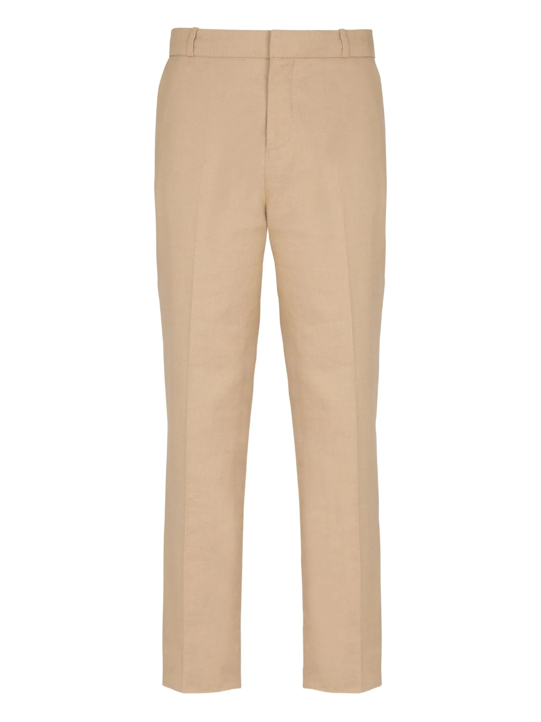 pressed-crease trousers - 1
