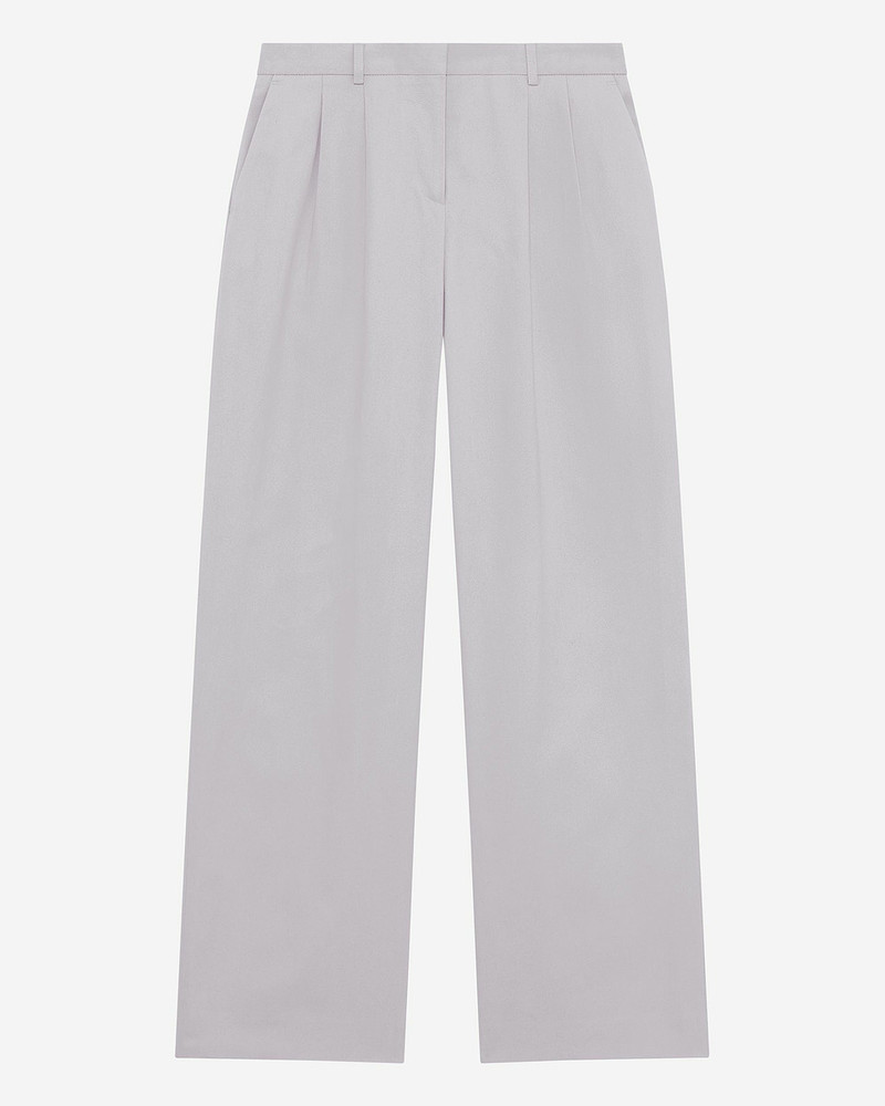 LILAC STRAIGHT-LEG TAILORED PANTS 1
