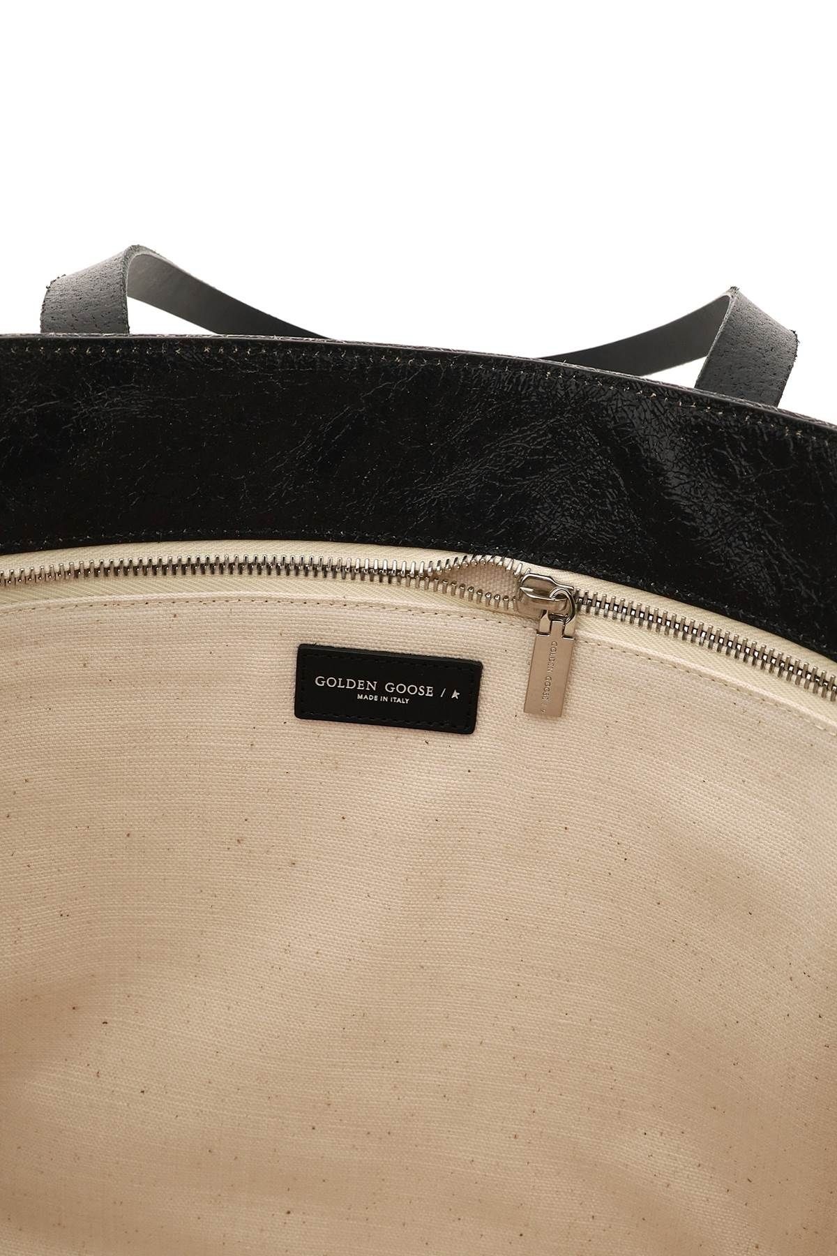 CALIFORNIA EAST-WEST BAG WITH SHEARLING DETAIL - 6