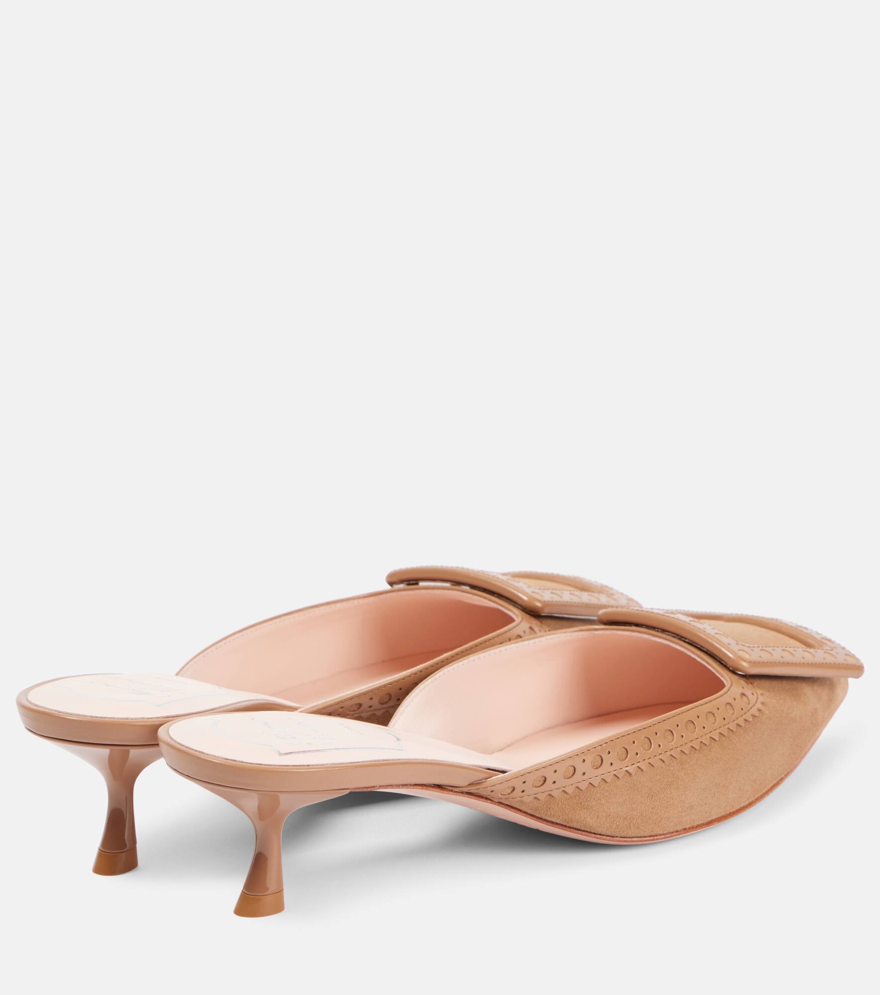 Viv' in the City 45 suede mules - 2