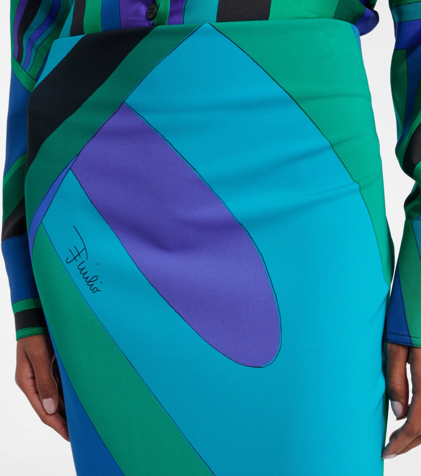 Orchidee maxi skirt - 4
