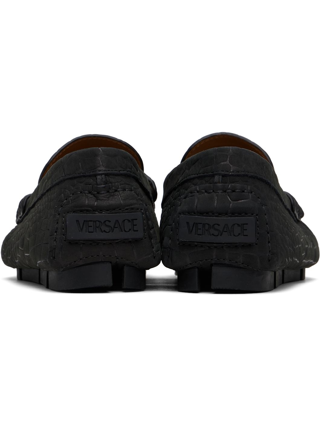Black Driver Loafers - 2