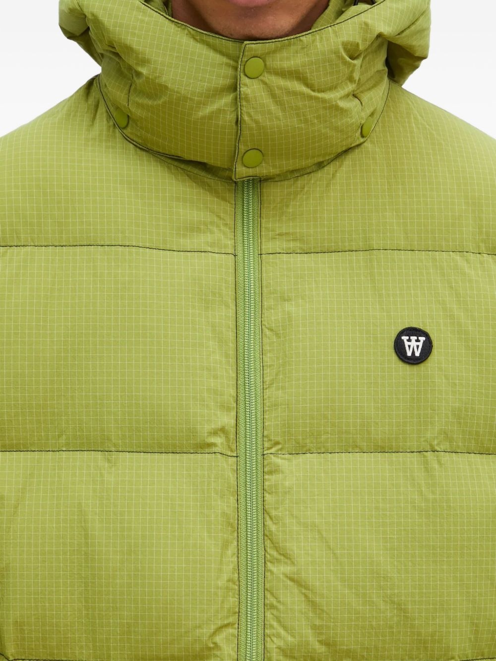 hooded ripstop puffer jacket - 5
