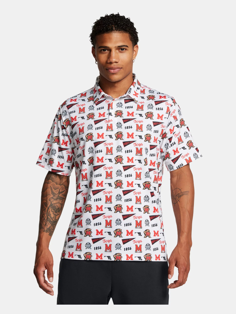 Under Armour Men's UA Gameday Armourfuse® Collegiate Polo outlook