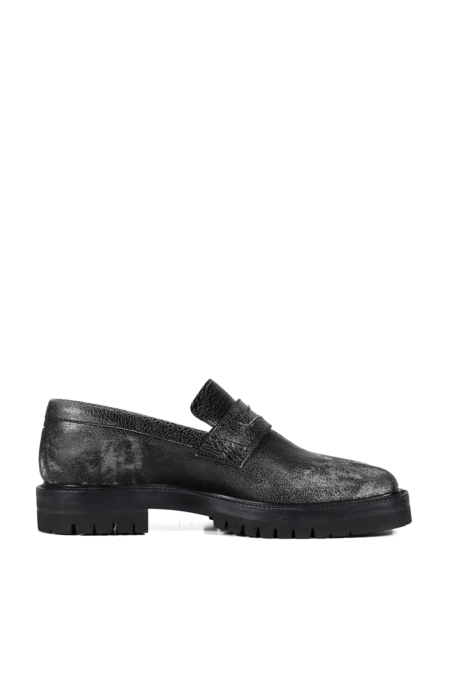 TABI COUNTY LOAFER / BLK WHT - 2