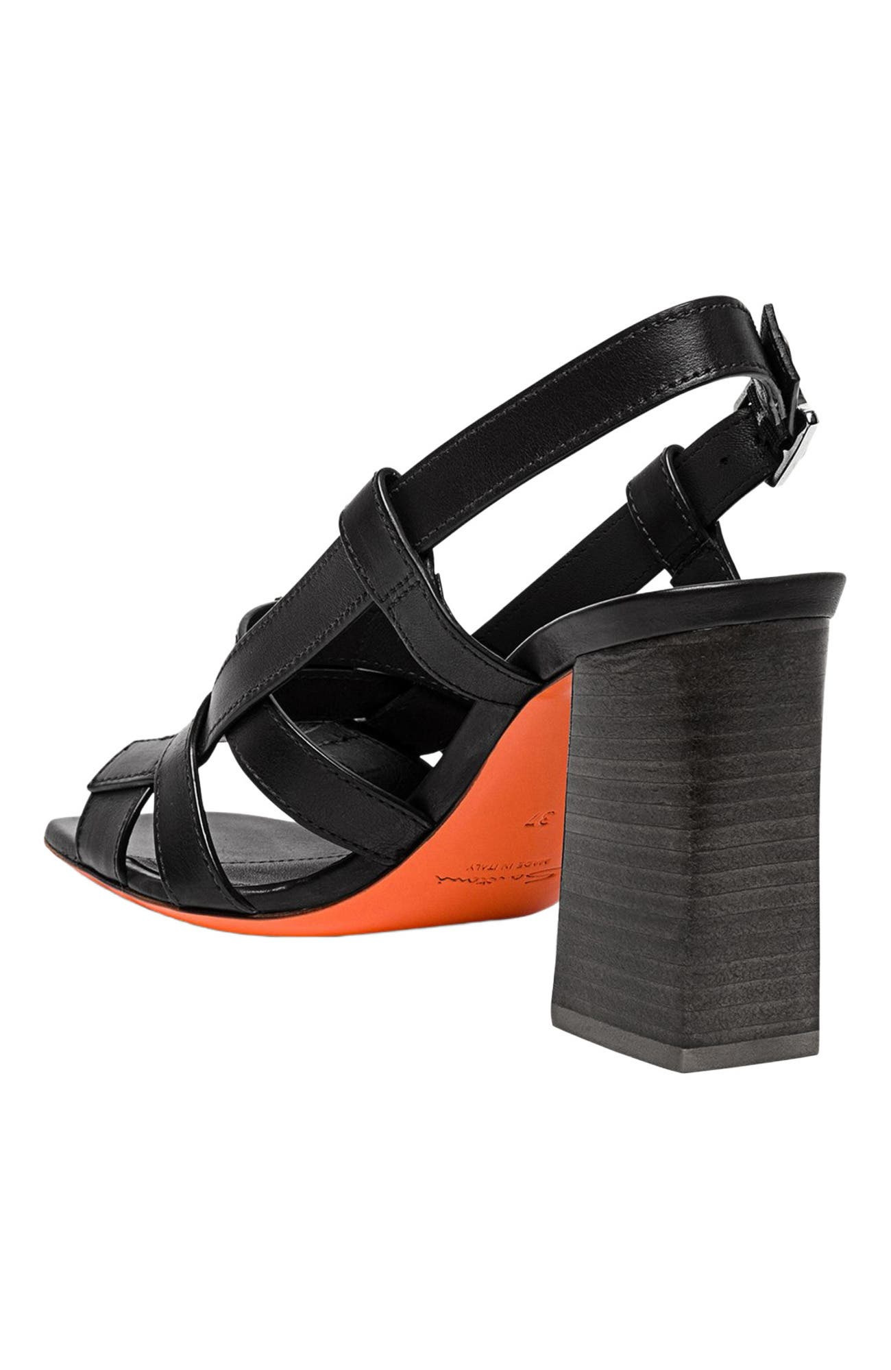 Santoni Women's high-heel Beyond sandal in Black at Nordstrom - 7