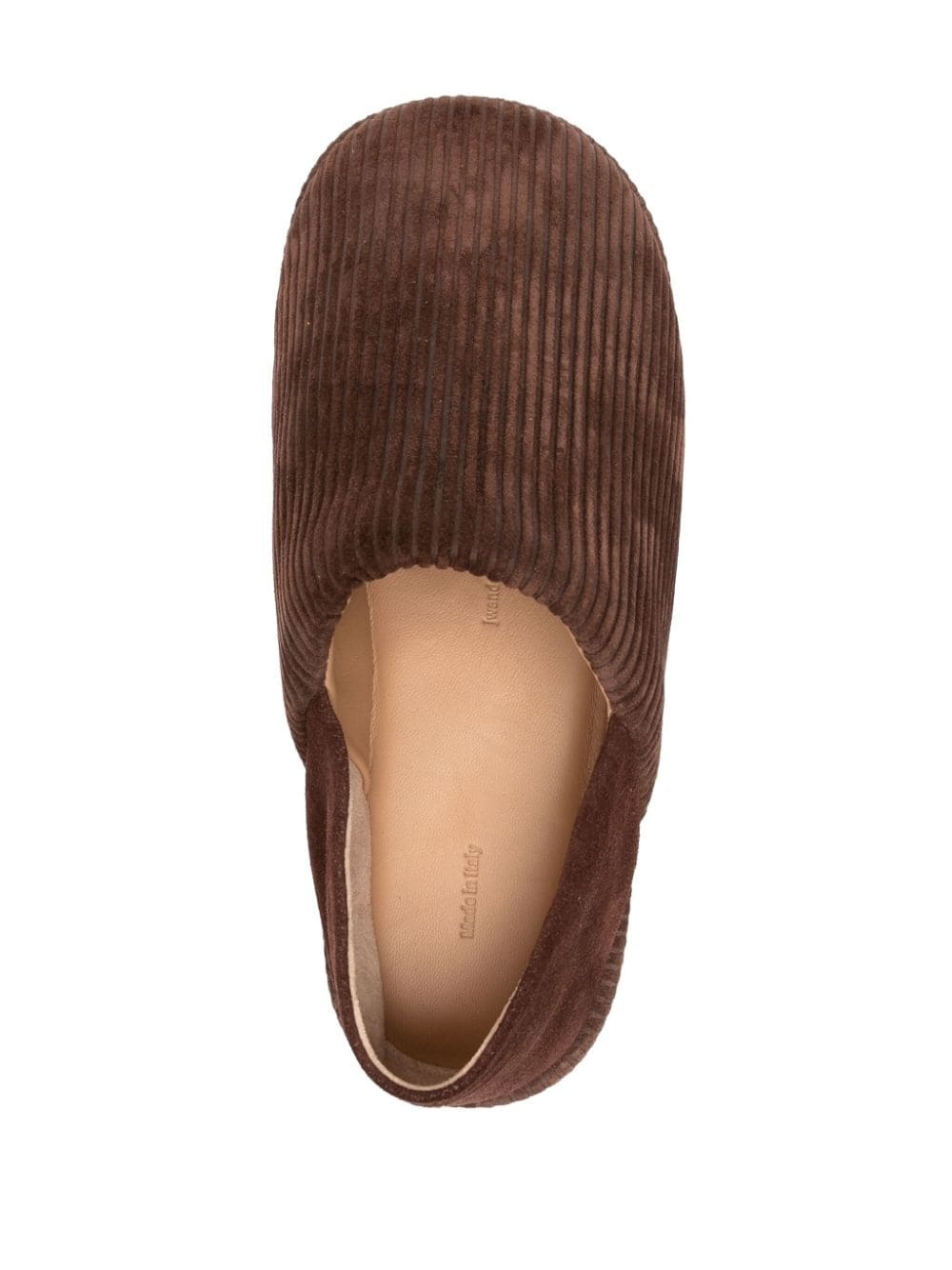 corduroy slippers - 4