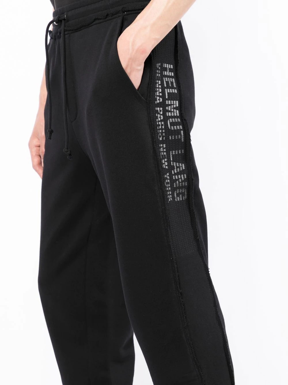 LOGO-PRINT TRACK PANTS - 4