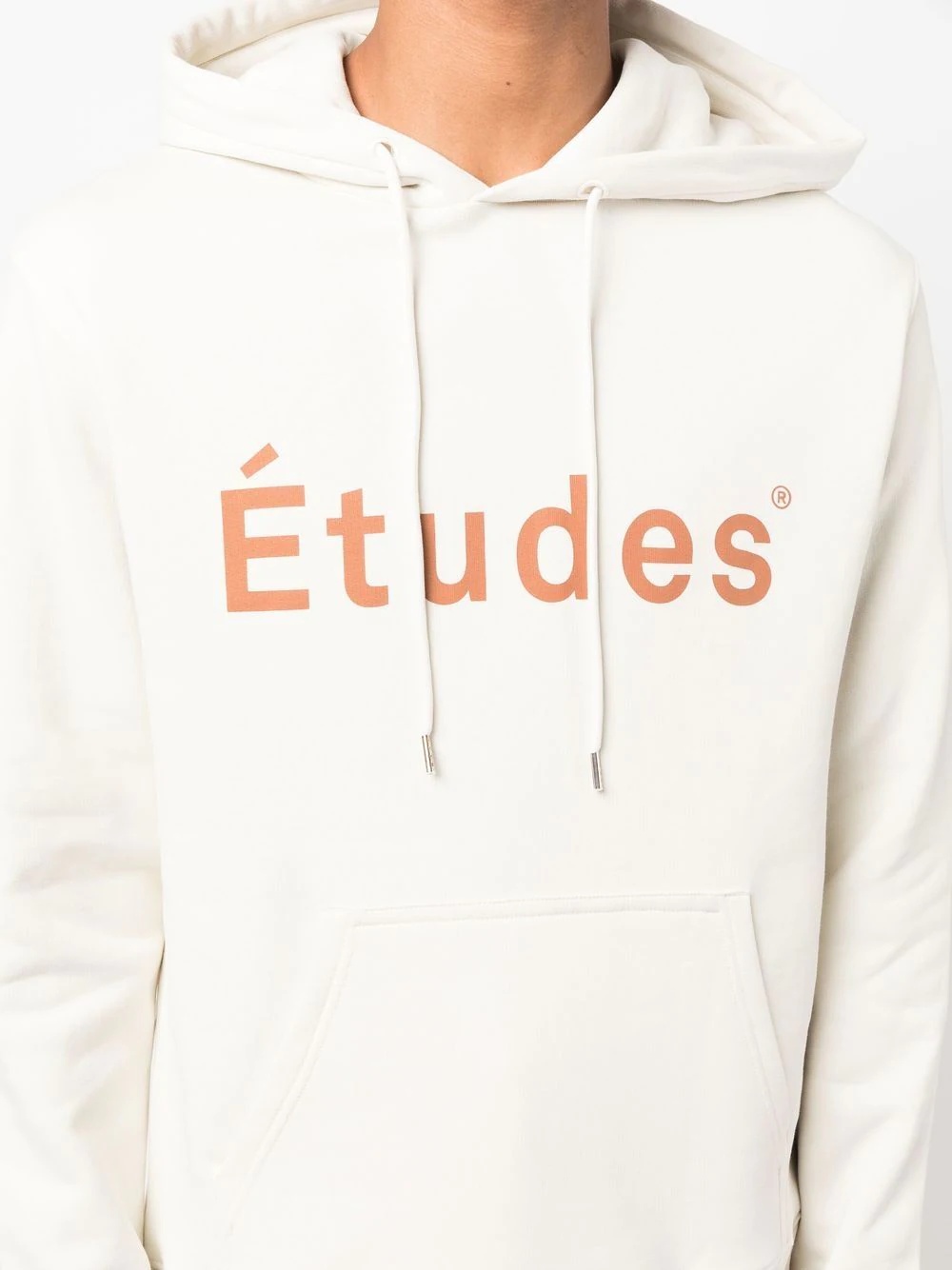 logo-print organic-cotton hoodie - 5