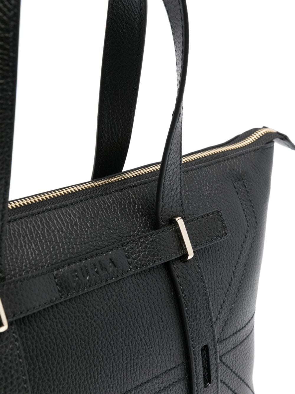 medium Giove leather tote bag - 4