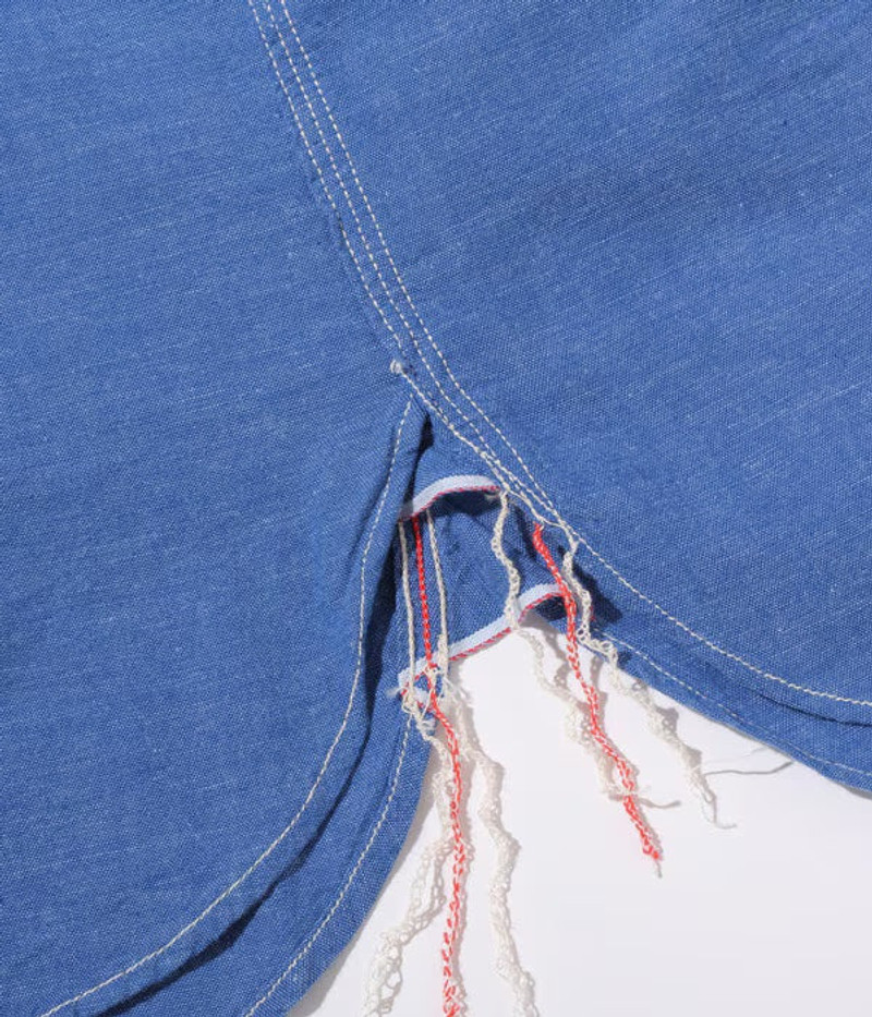SC25513 Vat Dye Chambray Work Shirt 5