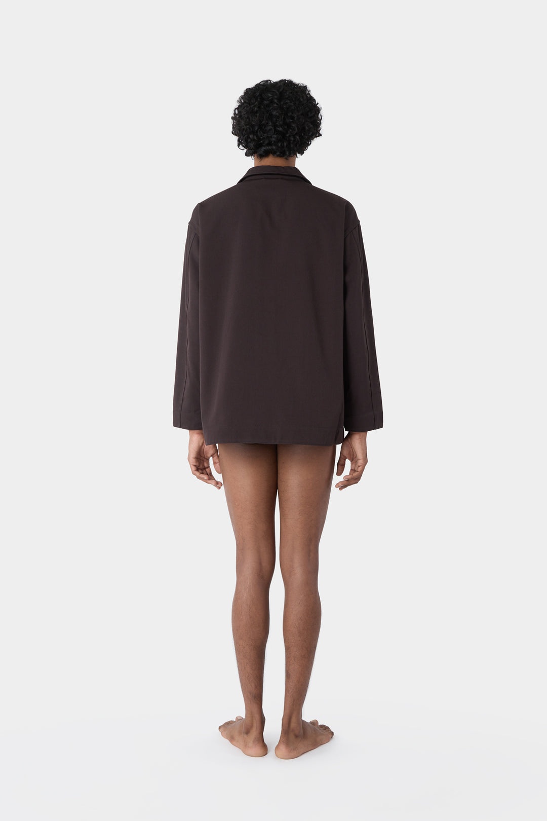 FOUR POCKETS OVERSHIRT / brown - 7