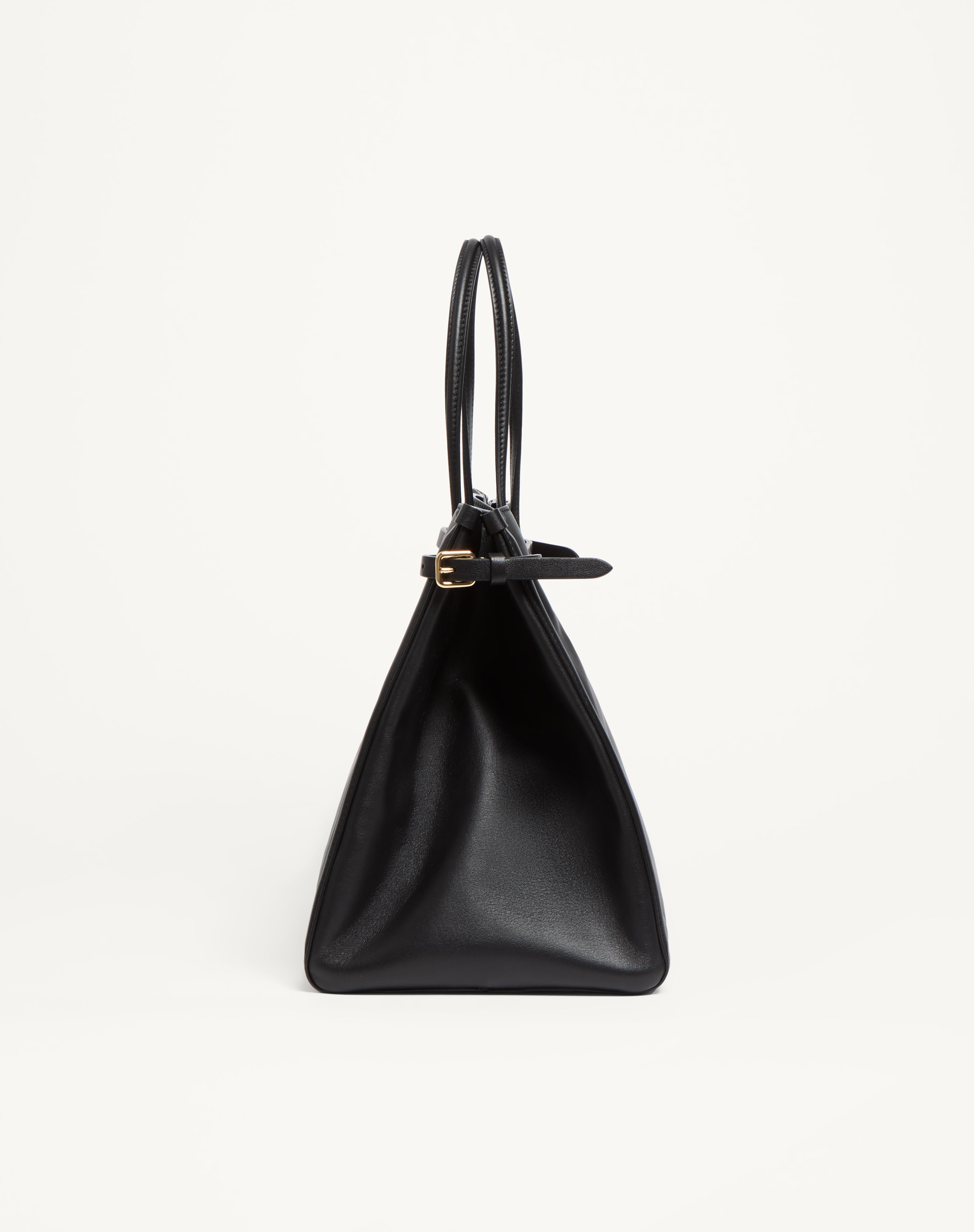 VALENTINO GARAVANI ANTIBES MEDIUM CALFSKIN SHOPPING BAG - 4