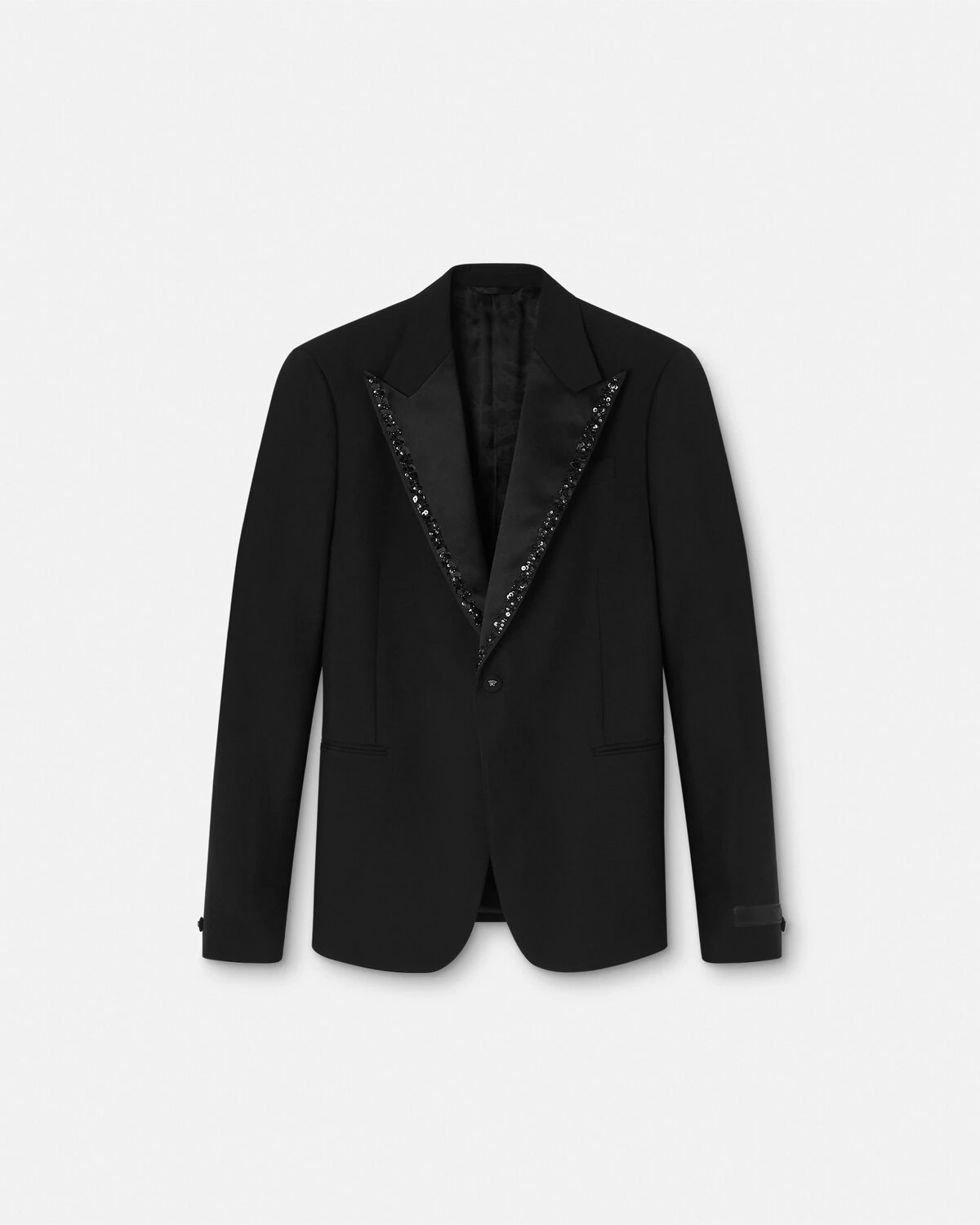 Embellished Single-Breasted Blazer - 1
