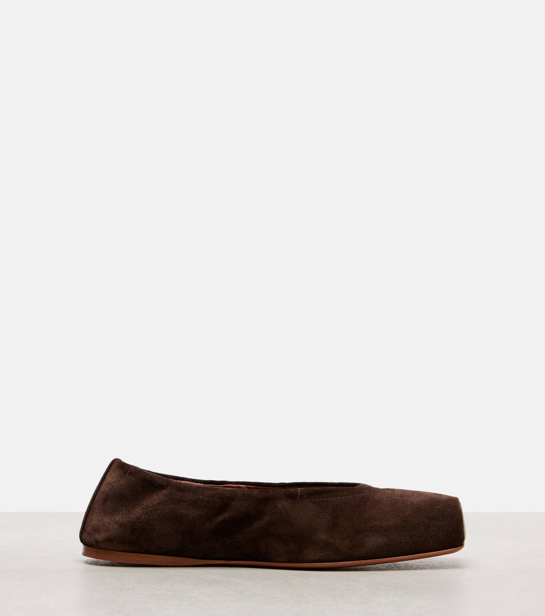Suede ballet flats - 4