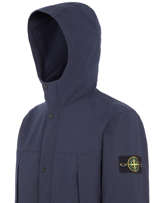 40227 LIGHT SOFT SHELL-R_e.dye® TECHNOLOGY IN RECYCLED POLYESTER BLUE - 4