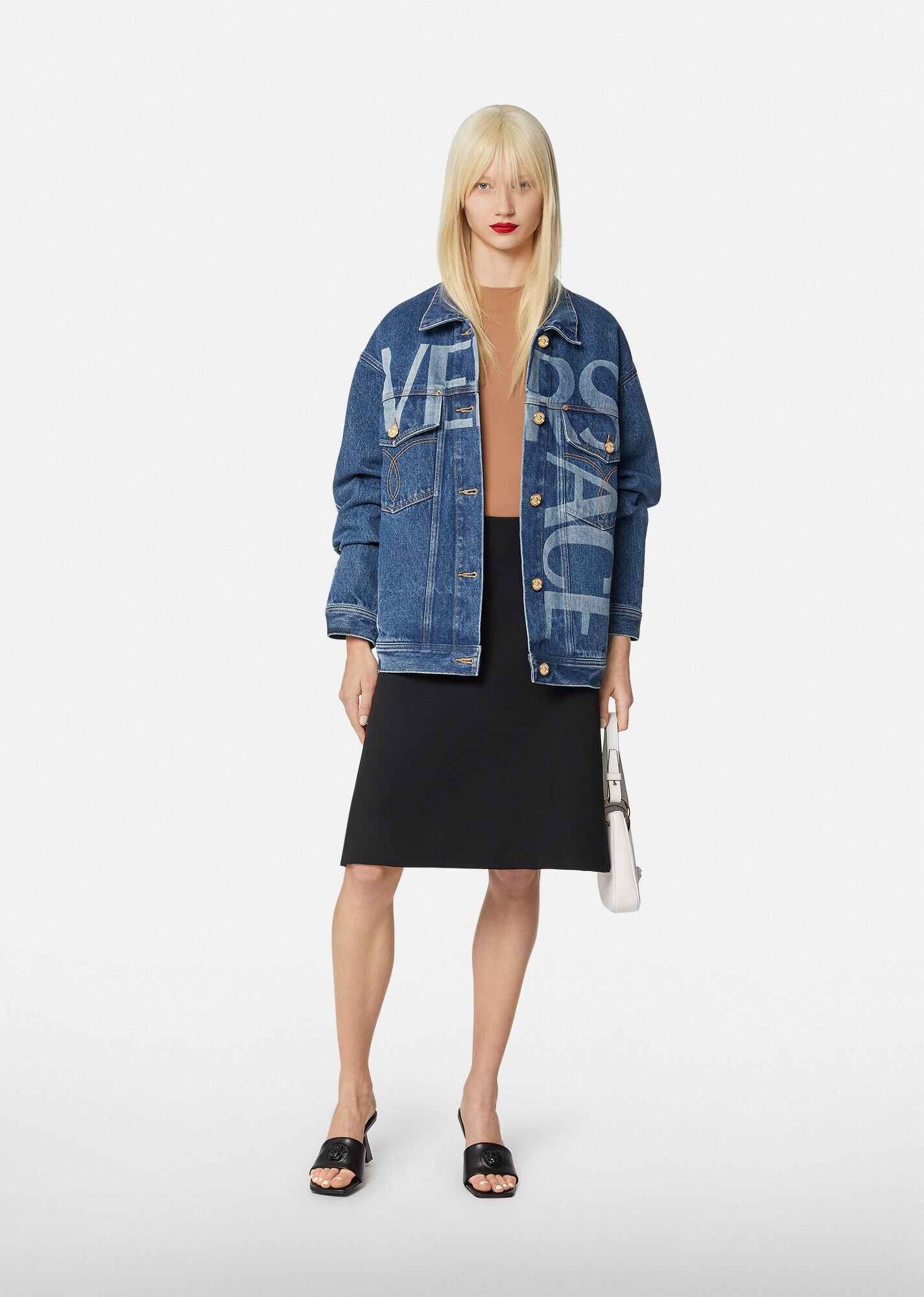 Logo Denim Jacket - 4