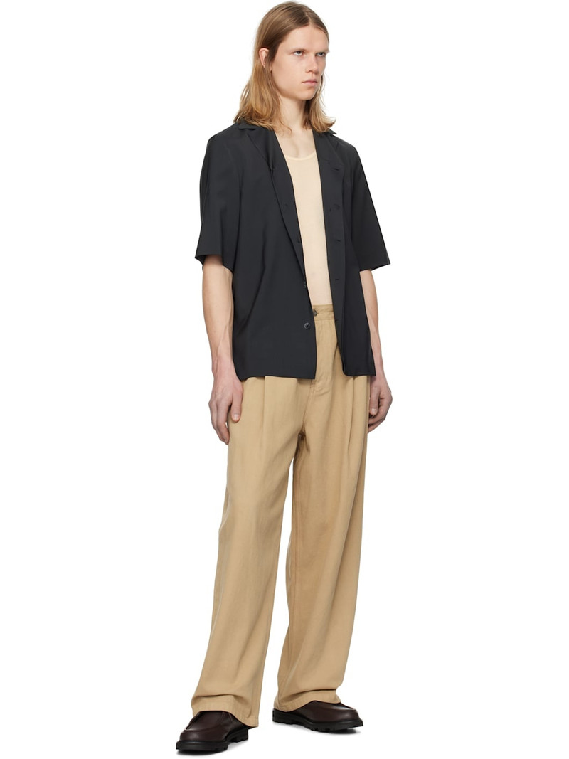 BARENA Gray Atila Tropical Shirt outlook