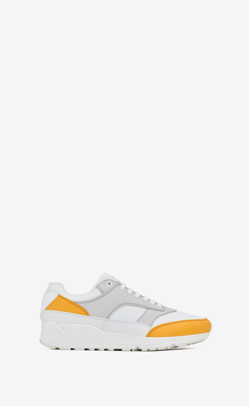 bump sneakers in smooth leather 1