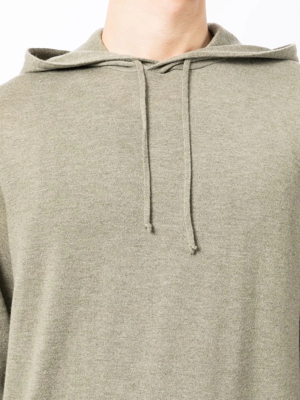 cashmere knitted hoodie - 5